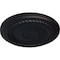 Ekena Millwork Small Alexandria Ceiling Medallion (Fits Canopies up to 4 5/8"), 7 7/8"OD x 3/4"P, Steel Gray CM07ALSGS - alternate 3